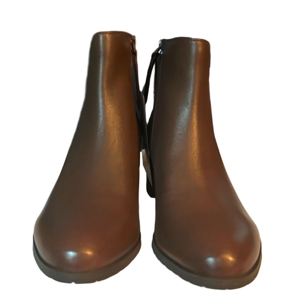 Naturalizer Woman’s Chocolate Waterproof Boots Size 7W NEW - Picture 7 of 9